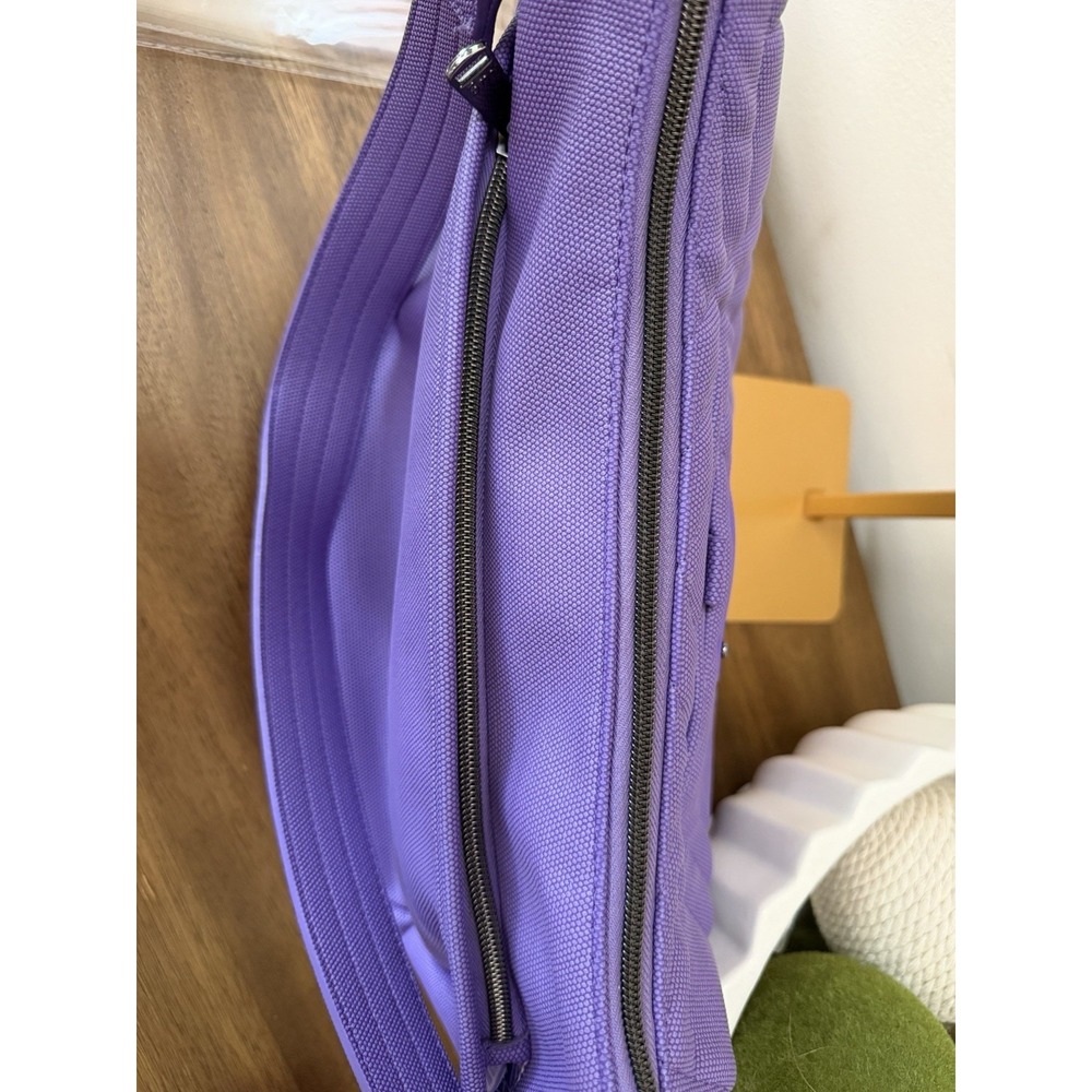 Lug Harmony Purple Shoulder Crossbody Bag Quilted Convertible Organizer Purse - Picture 8 of 11